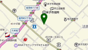 このこのリーフ米子の地図画像