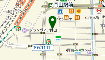 ピアベルピア化粧品のビューティサポーの地図画像