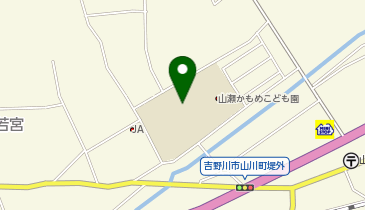 山瀬学童保育所ほのぼのクラブの地図画像