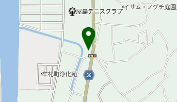 ガスのおちあいの地図画像