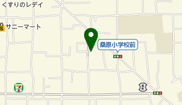 松山桑原キリスト教会の地図画像