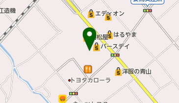 バースデイ伊予三島FM店の地図画像