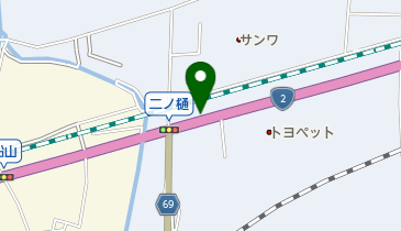 RabbitHouseの地図画像