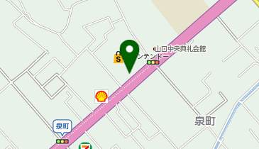 ATENA山口の地図画像