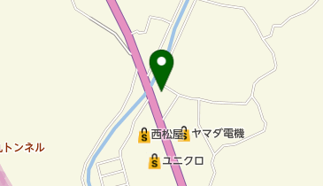 愛媛タイヤ販売の地図画像