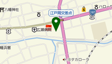 パリクロアッサン八幡浜店の地図画像