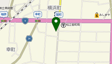訪問介護事業所まつえ24の地図画像