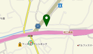 KCSセンター松江店の地図画像