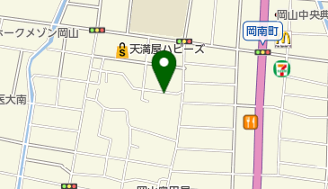 エアコンサービスの地図画像