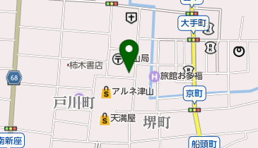 日専連津山会協同組合の地図画像