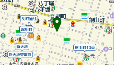 ホーステスホストの地図画像