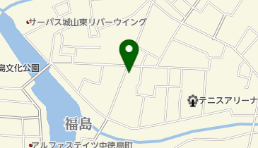 ヘアーサロンホワイトの地図画像