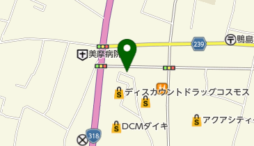 しのはら整骨院鴨島院の地図画像