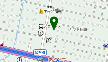 ボーラーズ高松の地図画像