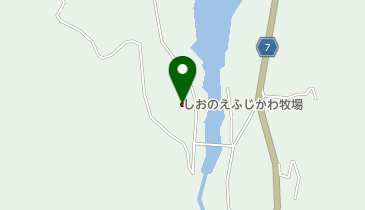 有限会社藤川牧場の地図画像