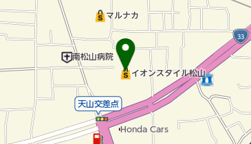 元天ネギダコイオン松山店の地図画像