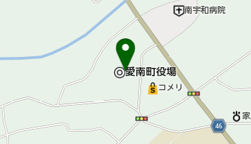 南予地方局愛南庁舎 産業振興課愛南農業指導班の地図画像