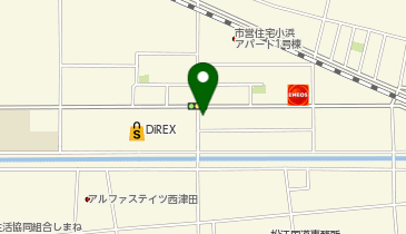 松江キーサービスの地図画像