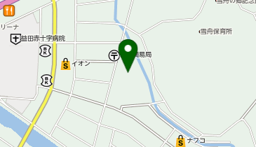 益田花環の地図画像