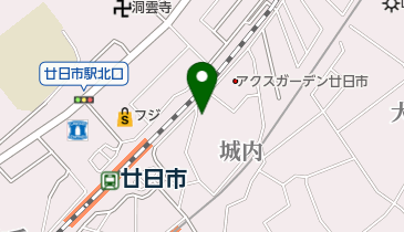 ホリデイ書店の地図画像
