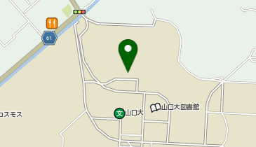 山口大学共同獣医学部附属動物医療センター 外来受付の地図画像