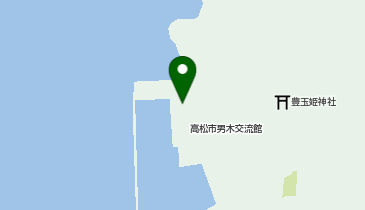 高松市役所市民局 男木コミュニティセンターの地図画像