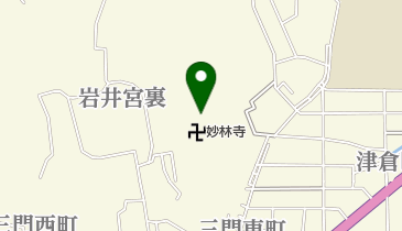 日蓮宗・妙林寺の地図画像