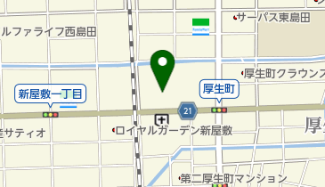 キムラヤのパン 岡山シティホテル厚生町店の地図画像