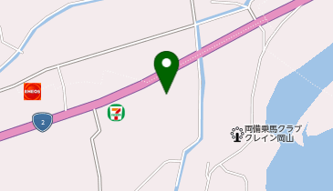 岡山ガーデン仕出料理夢二の地図画像