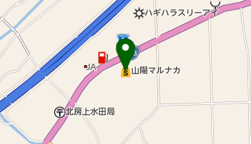 津山ドライ マルナカ北房店の地図画像