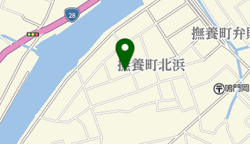 全世界空手道連盟新極真会(NPO法人)徳島北東あわじ支部前川道場の地図画像