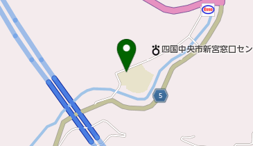 四国中央市役所 新宮施設 新宮児童クラブの地図画像