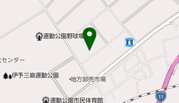 四国中央市役所 本庁 経済部 農業振興センター 非常用の地図画像