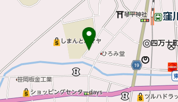 しみず手芸店の地図画像