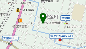 有限会社横畠硝子店の地図画像