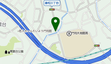 八谷ガラス建材の地図画像