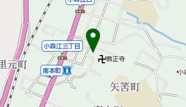 小森江西校区自治連合会の地図画像