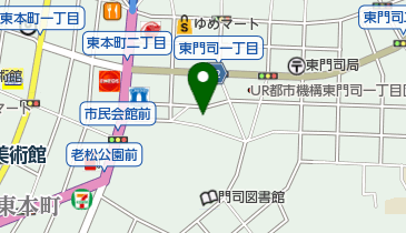 門司校区公民館の地図画像