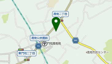 門司総合整体院の地図画像