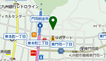 ダスキン東門司支店の地図画像