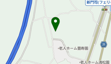 門司ケ関学園の地図画像