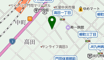 中野ふとん店の地図画像