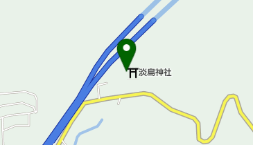 淡島神社の地図画像