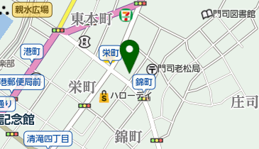 門司中央市場の地図画像