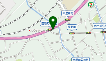 WITHダイビングショップ北九州店の地図画像