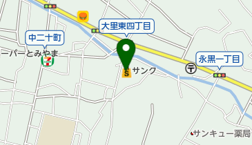 株式会社丸珠物産 サンクユーアイ 上二十町店の地図画像