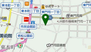 青鮮魚店の地図画像