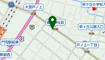 山田屋鮮魚店の地図画像