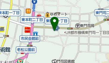 極東海運株式会社門司営業所の地図画像