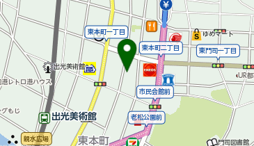 オオカゴ時計店の地図画像